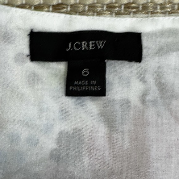 J.Crew Pom Pom Dress Women's 6 Multicolor‎ Ratti Retro Floral Tiered Ruffle Maxi - Picture 11 of 16